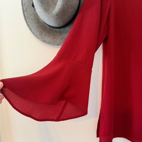 🌟Michael Kors Red Blouse - Picture 2 of 7